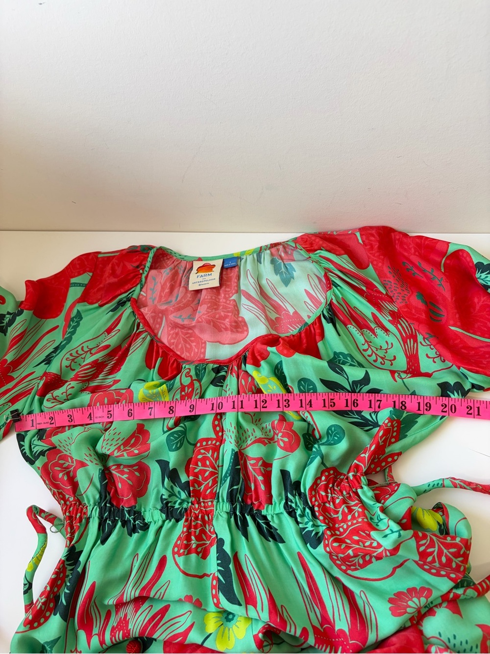 Farm x Anthropologie Poppy Print Maxi Dress - Picture 9 of 14